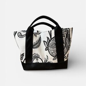 Black and White Tote
